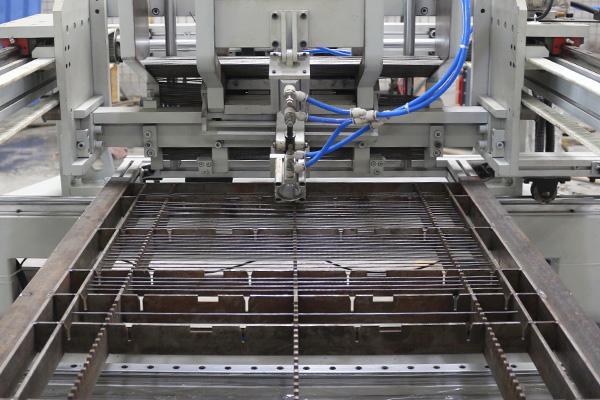 HWASHI Automatyczna sieć drutowa Panel Klatka spawania Linia maszynowa do wytwarzania spawanej sieci drutowej 3