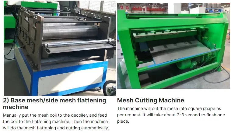 Hwahsi China Automatyczny Domyślny Elektryczny Fan Guard Spot Maszyna Spawalnia Filtr Mesh Welder.Roundness Wire Mesh 3