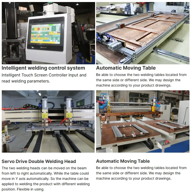 Hwashi Security Security Plack Black Black Plate Multi-Point Automatic Mobile Type Spawing Maszyna spawalnicza, spawacz z blachy 1