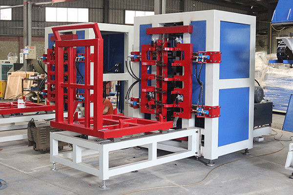 Automatyczna linia produkcyjna IBC Cage Frame Automatic Hole Making Machine