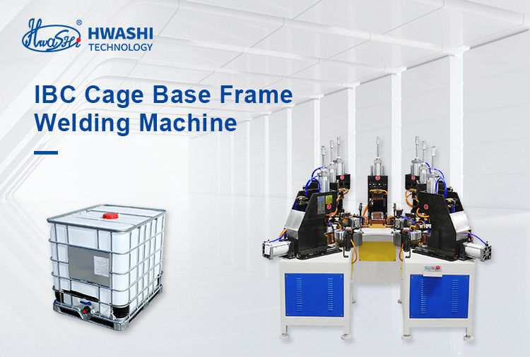 Linia produkcyjna HWASHI IBC Cage Frame IBC Cage Base Frame Welding Machine