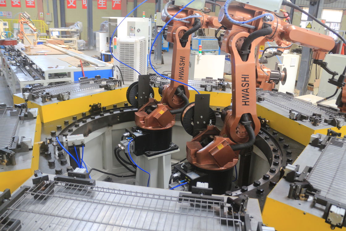 Sześcioosiowy robot spawalniczy przemysłowy MIG do przechowywania