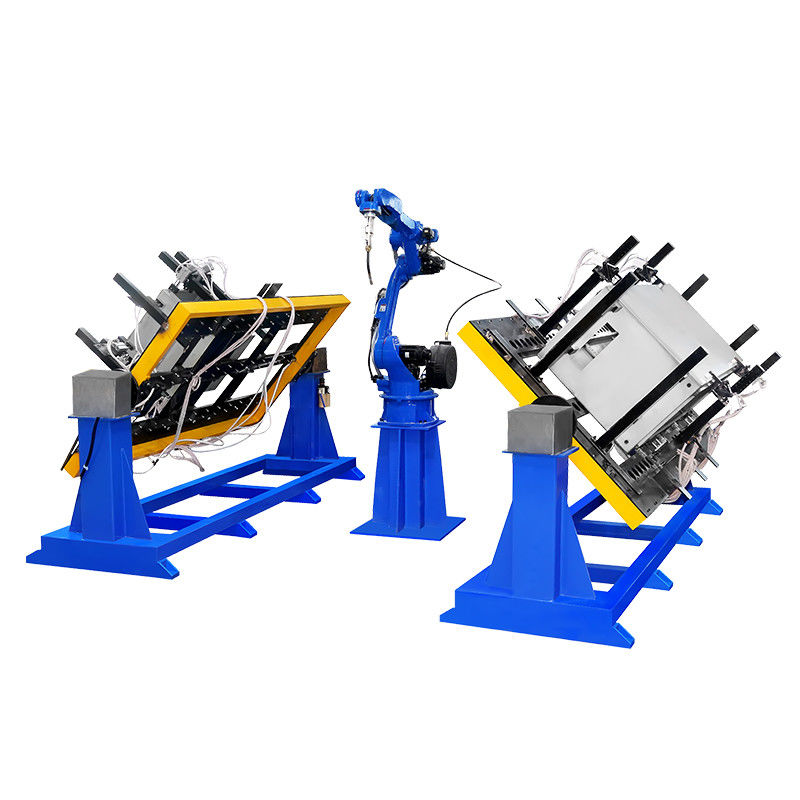 Stalowe konstrukcje spawania wiązki 6 oś Robot Arm RMU Zbiornik powietrza TIG Spawanie Robot Arm Kit Station