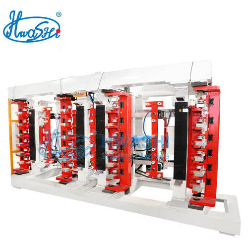 Sieć IBC, linia produkcyjna IBC Cage Frame, Maszyna do gięcia sieci rurowej podwójnej stacji