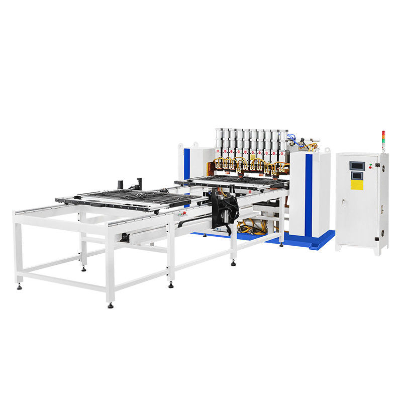 HWASHI Sprzęt spawalniczy Automatyczna maszyna spawalnicza typu gantry Multi Head Spot Row dla sieci drutowej Gorący produkt dostarczony 2 - 8 mm