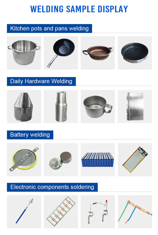 Hwashi 220-380V Kondensator ze stali nierdzewnej Wylotowy spawacz w miejscu