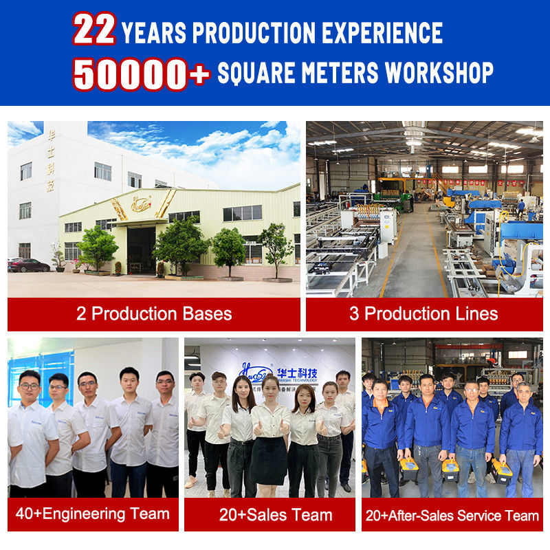 Maszyna do spawania siatki drukowej jest wyposażona w automatyczne urządzenie rozładunku, dzięki czemu jest łatwe do pracy dla pracowników