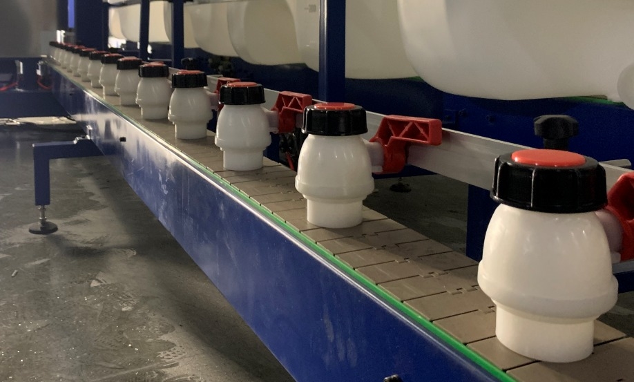 Klatka sieci IBC Ramka Klatka Automatyczna linia produkująca automatyczna linia testowania przecieku zbiornika IBC