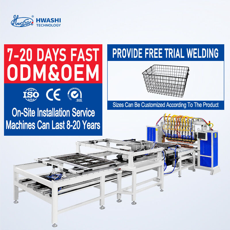 Automatyczna zgrzewarka do siatki drucianej z roczną gwarancją, podwójnym podajnikiem i automatycznym systemem napełniania drutem