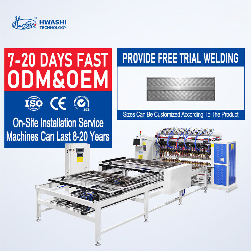 Hwashi CNC-Controlled Spot Welding Machine do produkcji wysokiej wielkości półki z drutami chłodniczymi z systemem chłodzenia wodnym
