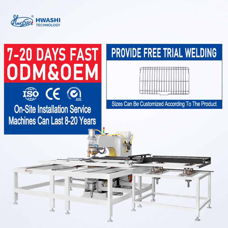 Wysokiej prędkości automatyczna maszyna do spawania półki z automatycznym podawaniem drutu i precyzyjną kontrolą spawania do wytwarzania półki