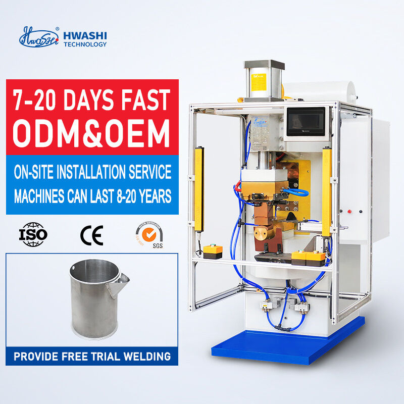 Spawarka punktowa inwertorowa HWASHI 75KVA pionowa średniej częstotliwości z certyfikatami CE/CCC/ISO