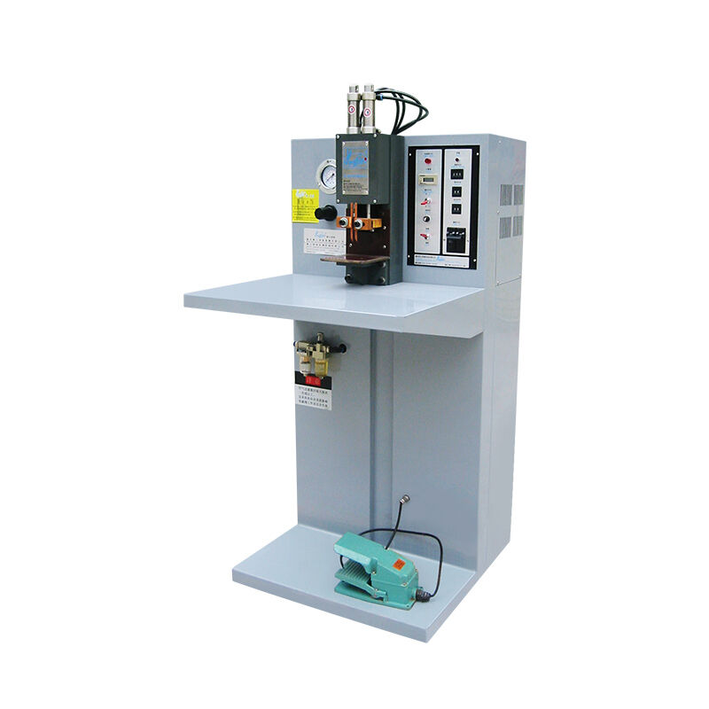 Automatic Pneumatic Spot Welding Machine with Foot Pedal and Spring Pressurized Structure for Stainless Steel Wire Mesh